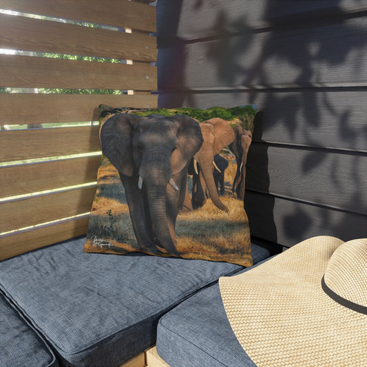 What makes nature-inspired throw pillows unique for living room designs?