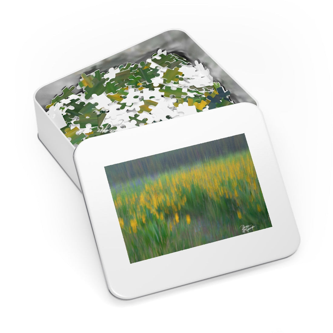 Nature Puzzles: A Mindful Way to Relax, Unplug, and Create Together