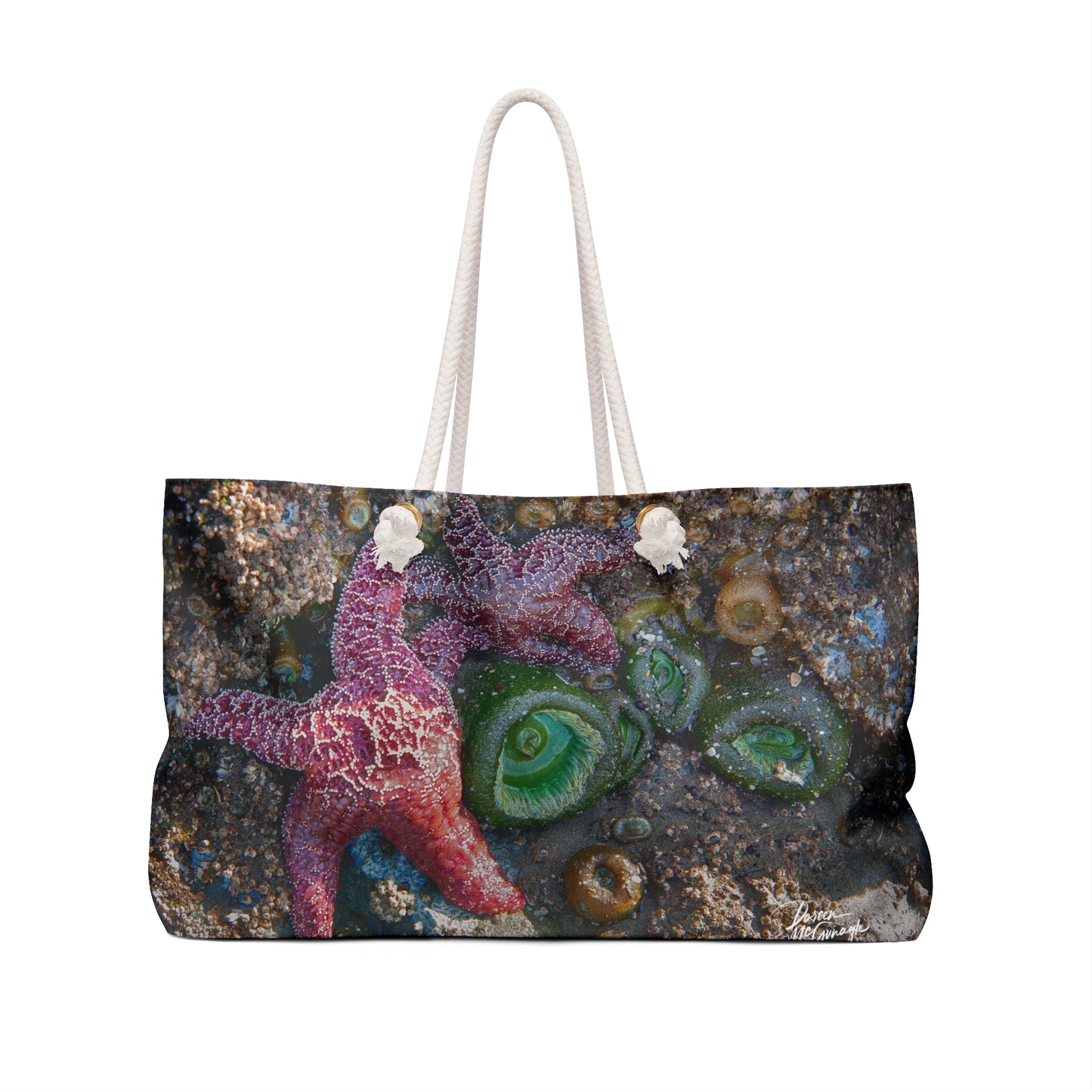 Weekender Bags: Whispers of the Sea’s Mosaic – Traveler Bag