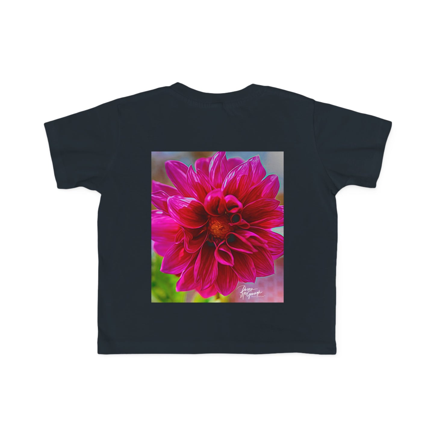 Enjoy Nature Toddler Tee - Dahlia Bloom