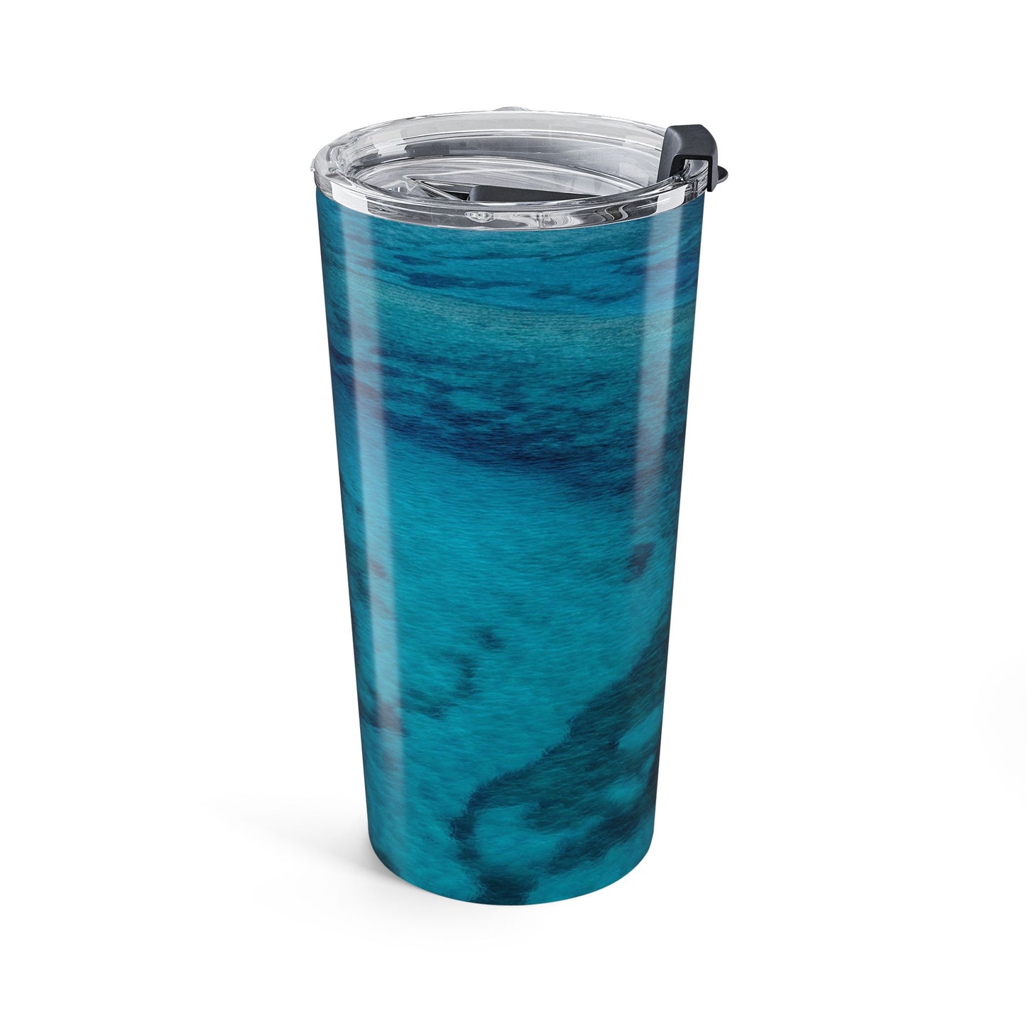 Ocean Blue Marble – 20 oz Ocean-Inspired Stainless Steel Tumbler Enjoy Nature | Spirited Design Studio