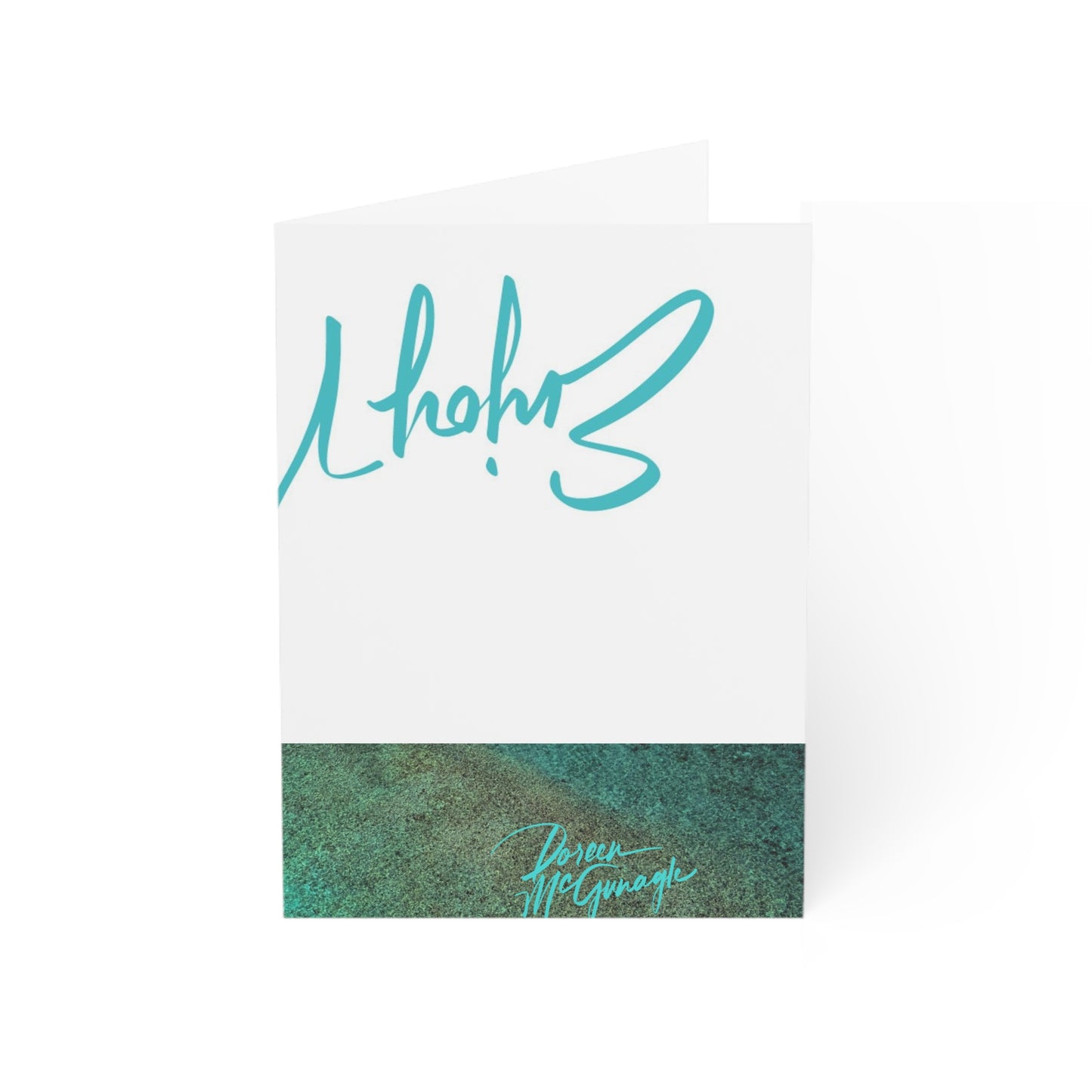 Note Cards – Fluid Currents Design (Pack of 10) Enjoy Nature | Spirited Design Studio