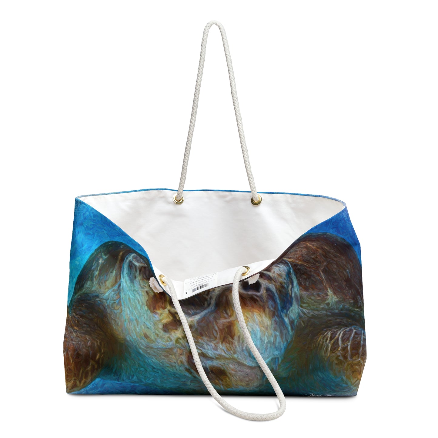 Spirited Design Studio Product Description for Enjoy Nature™ Sea Turtle Weekender Bag