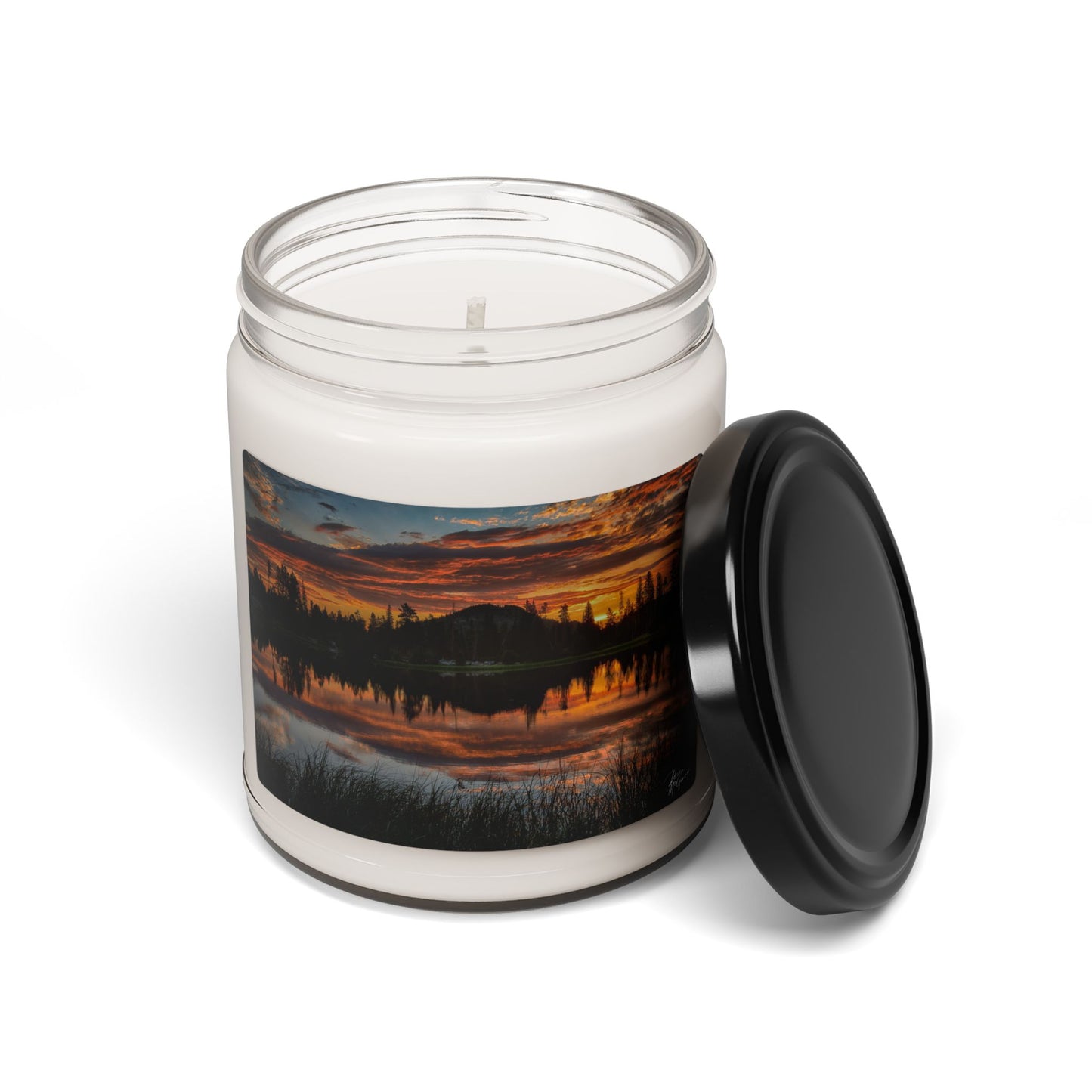 Sunset Lake Scented Soy Candle, Relaxing Home Fragrance, Nature Inspired Gift, Eco-Friendly Candle, Aromatherapy, Cozy Decor Sunrise Crested Butte