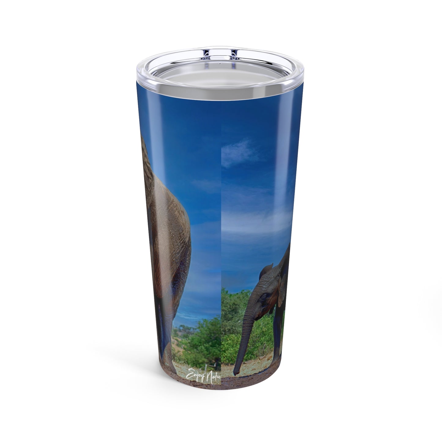 20oz Tumbler - Enjoy Nature Design by Bruce Mackintosh, Stainless Steel Insulated Travel Mug