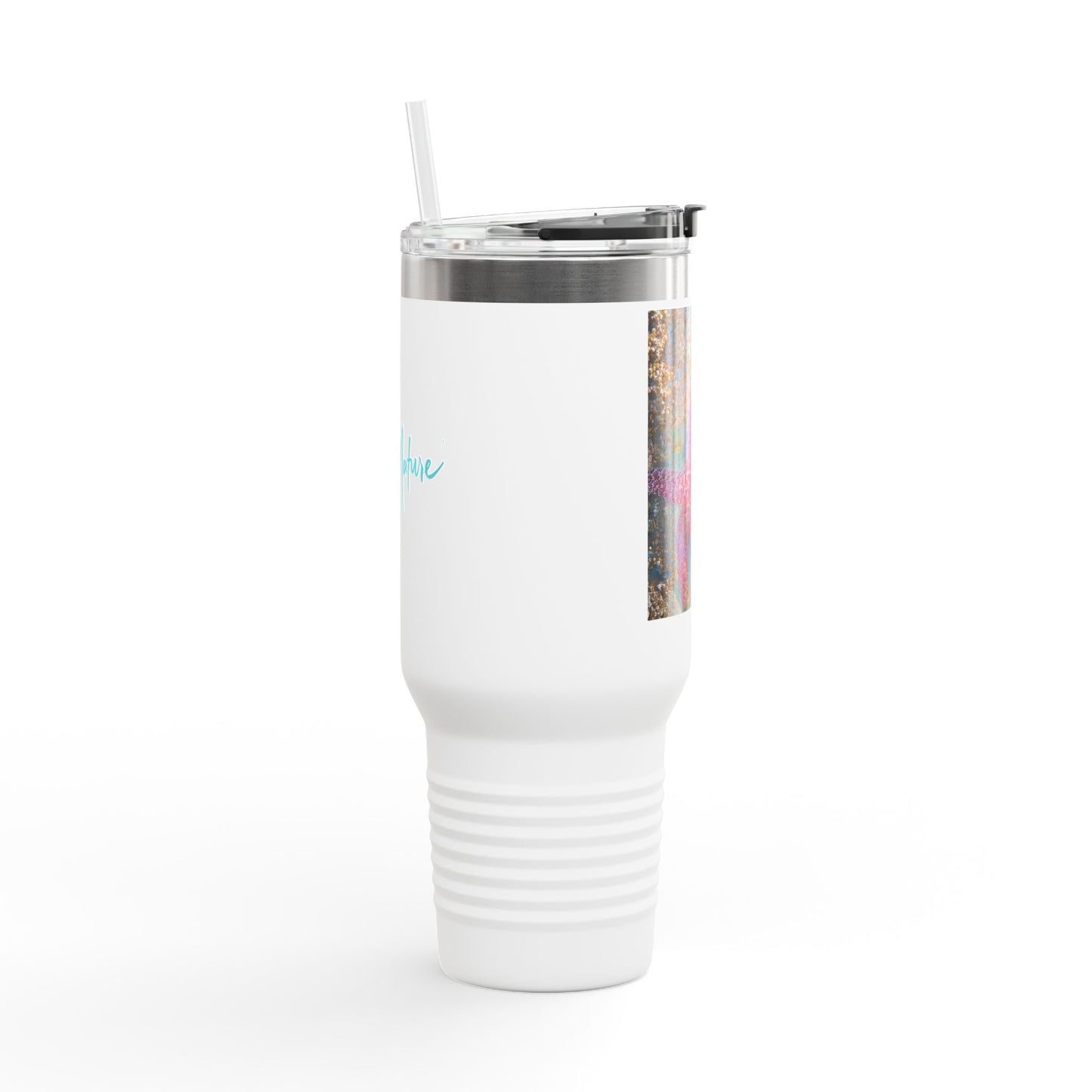 40 oz Travel Tumbler: Marine Life – Ocean-Inspired Insulated Drinkware