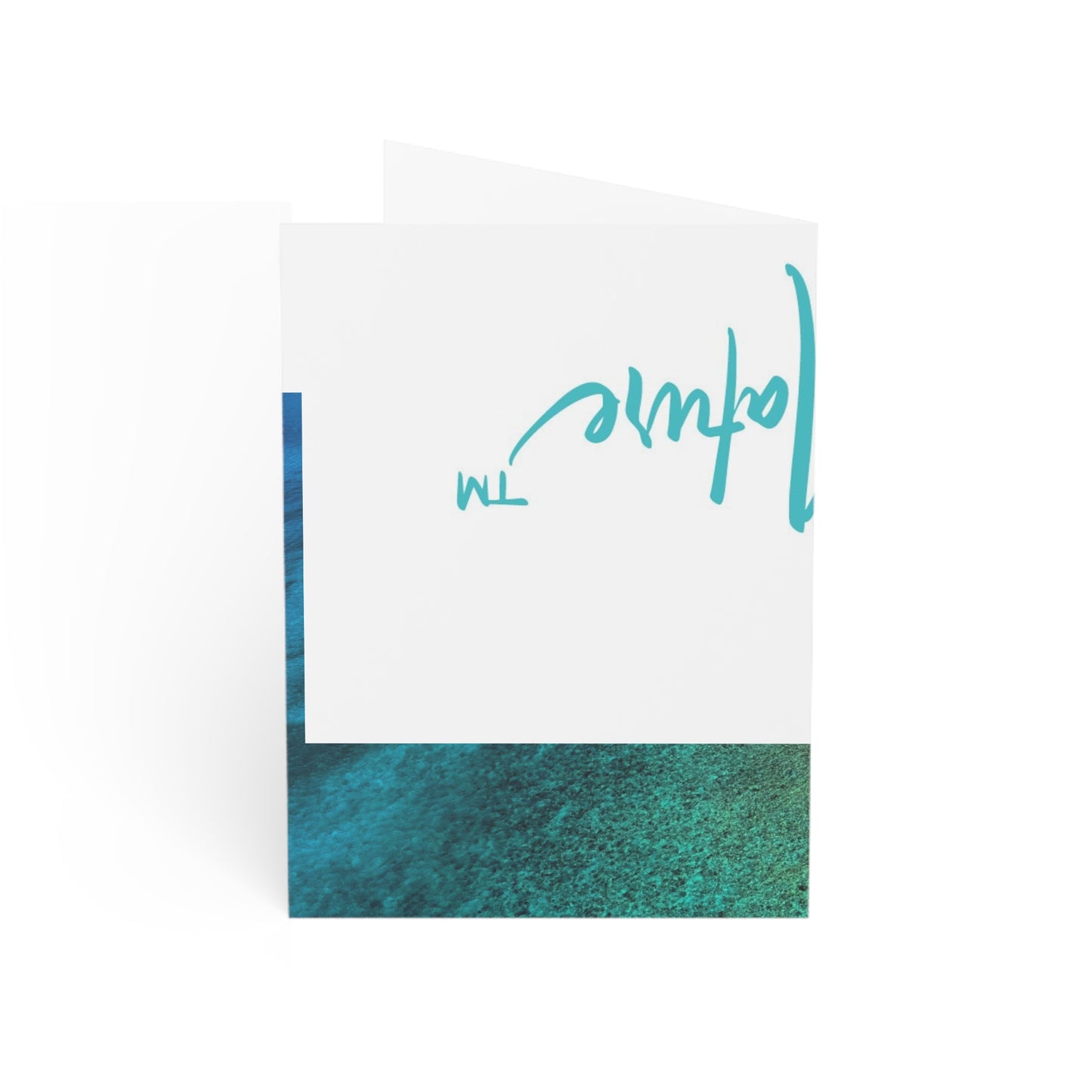 Note Cards – Fluid Currents Design (Pack of 10) Enjoy Nature | Spirited Design Studio