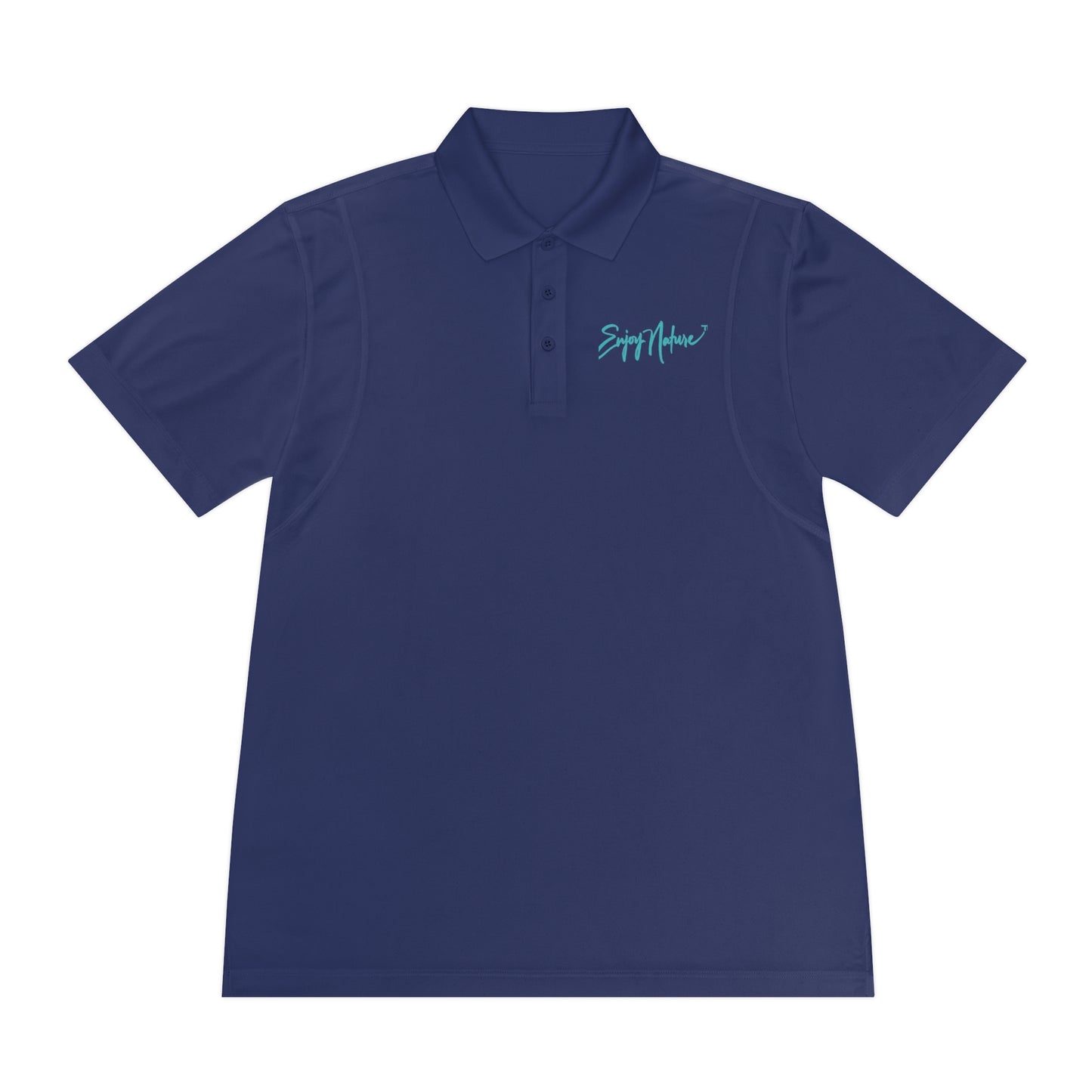 Mens polo shirts Blue Heron Breeding Pair, performance shirt, plus sizes
