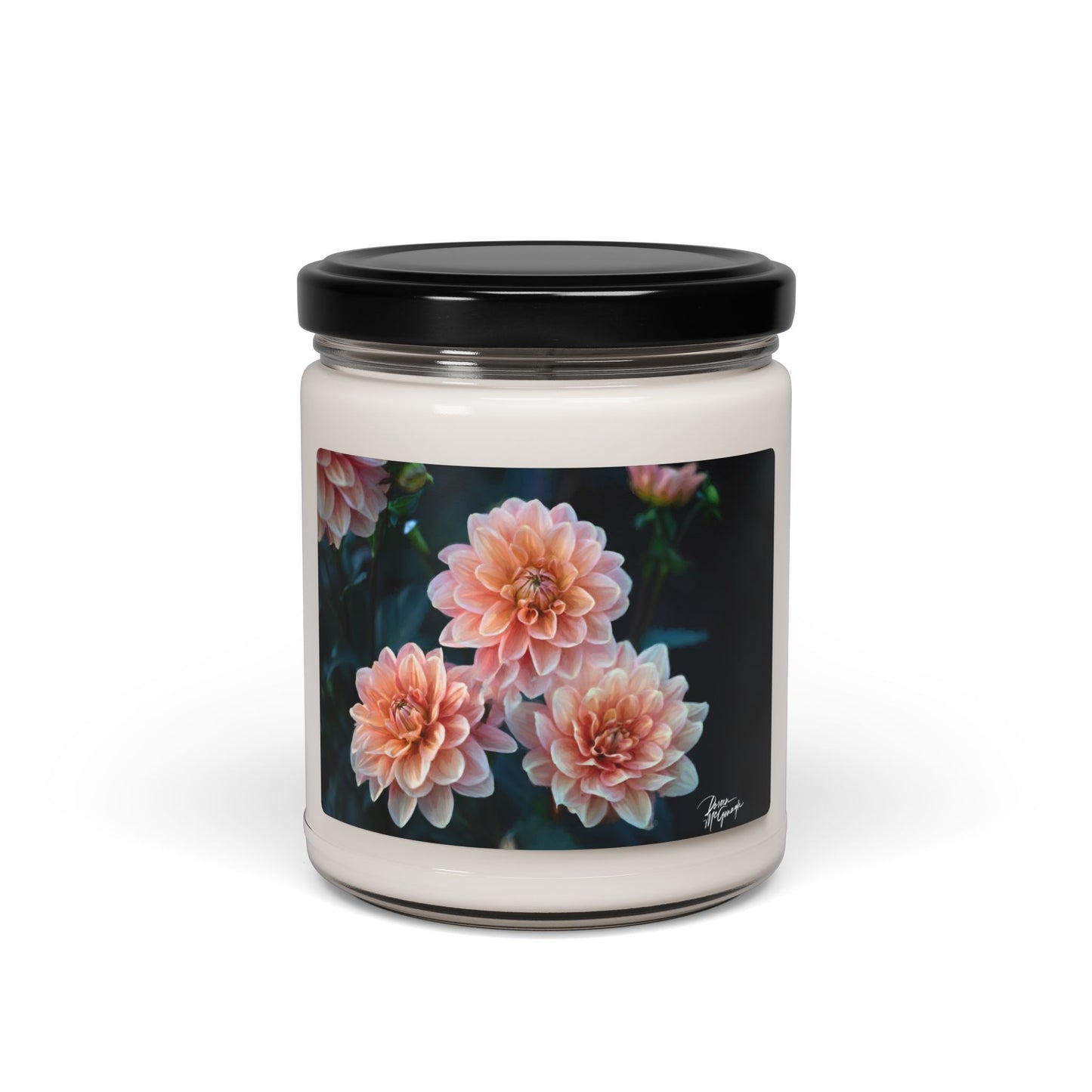 Whispered Petals in Twilight – Scented Soy Candl