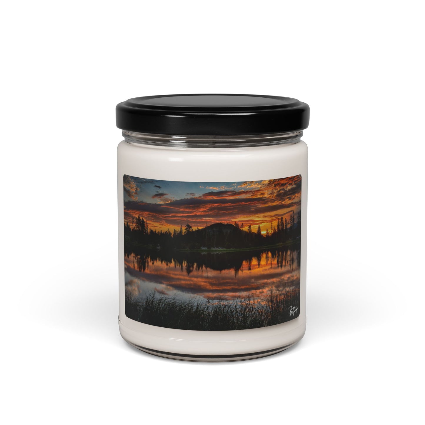 Sunset Lake Scented Soy Candle, Relaxing Home Fragrance, Nature Inspired Gift, Eco-Friendly Candle, Aromatherapy, Cozy Decor Sunrise Crested Butte