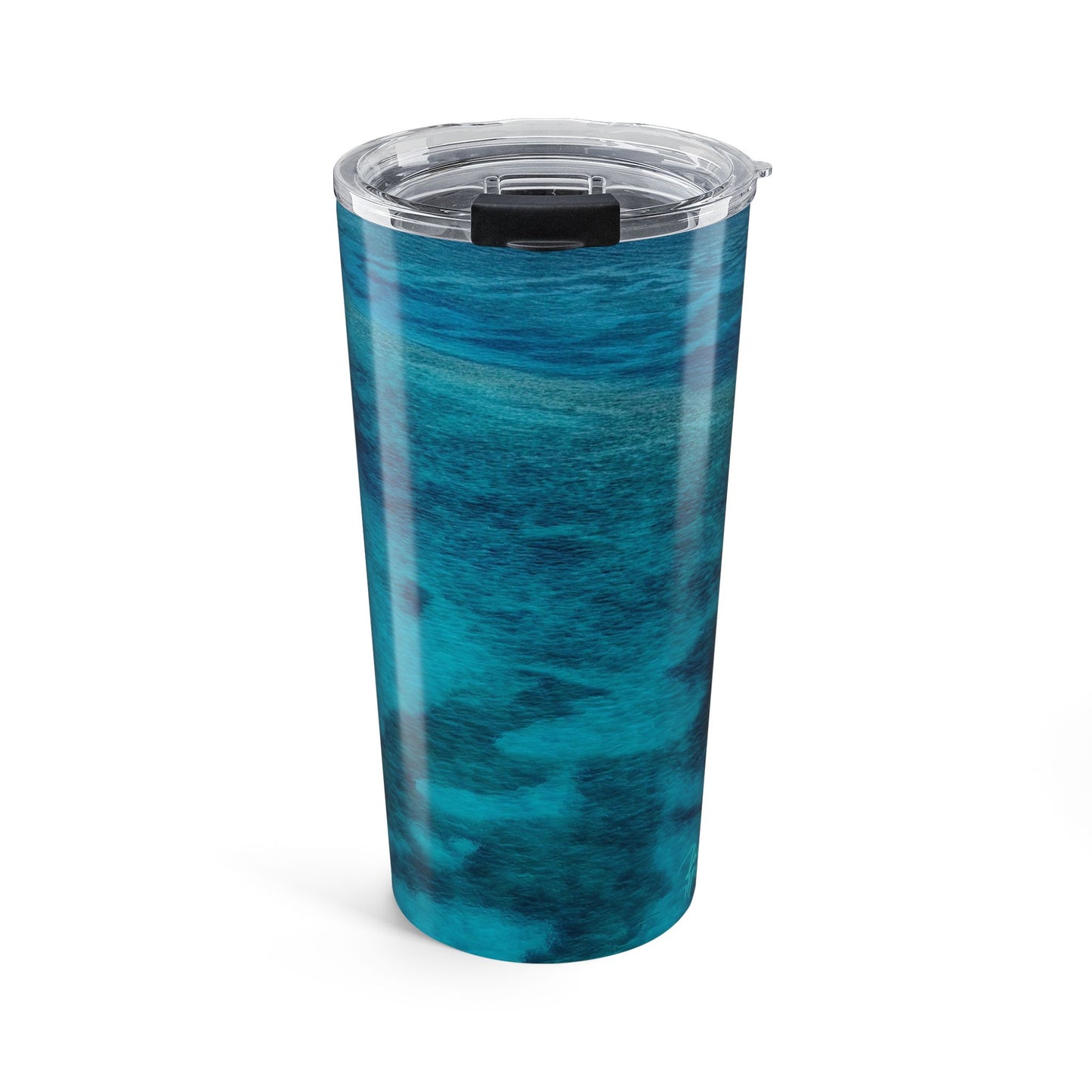 Ocean Blue Marble – 20 oz Ocean-Inspired Stainless Steel Tumbler Enjoy Nature | Spirited Design Studio