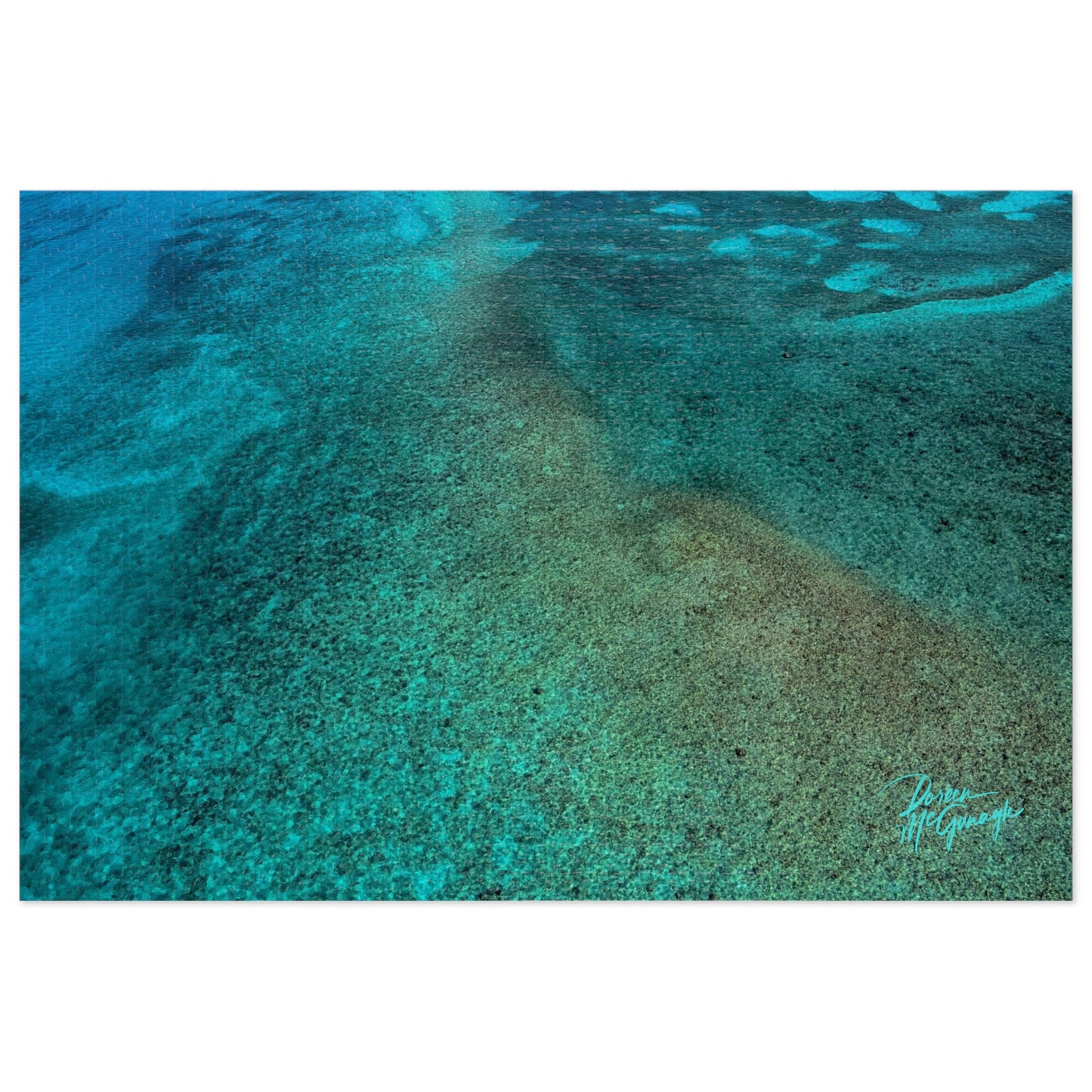 Shimmering Depths – Ocean-Inspired 1000 Piece Jigsaw Puzzle Enjoy Nature | Spirited Design Studio