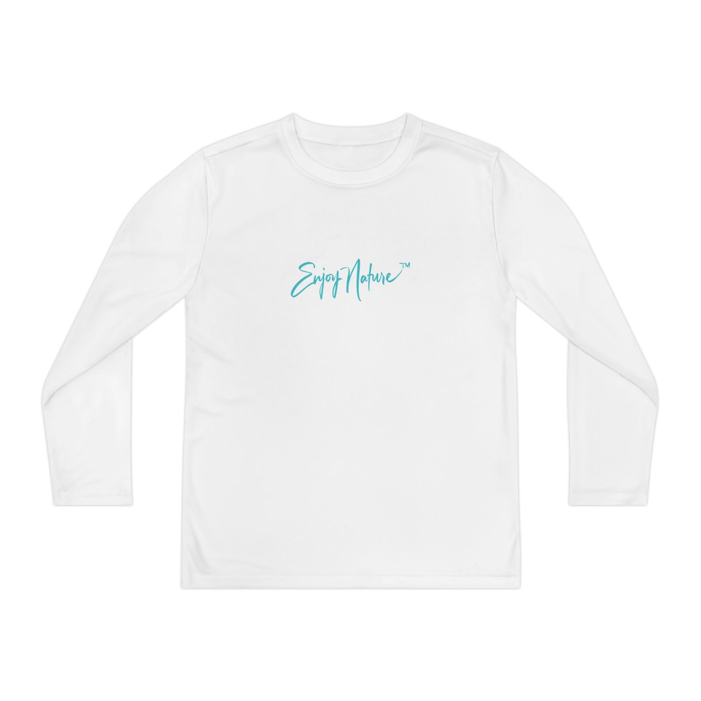 Youth Long Sleeve Tee – Sunflower Design | Floral Athletic Shirt for Outdoor Adventures, Sports, and Everyday Fun