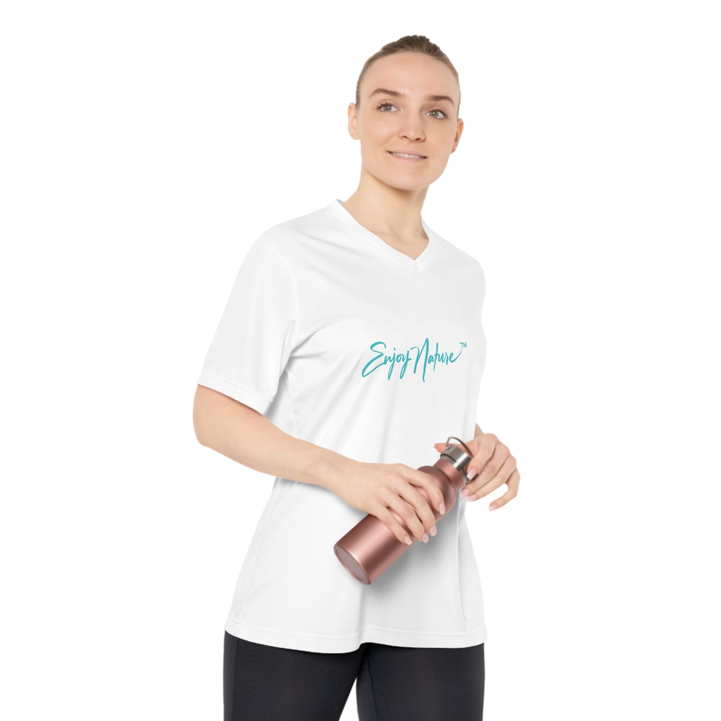 Enjoy Nature V-Neck T-Shirt — Ocean Reef Ladies T Shirt