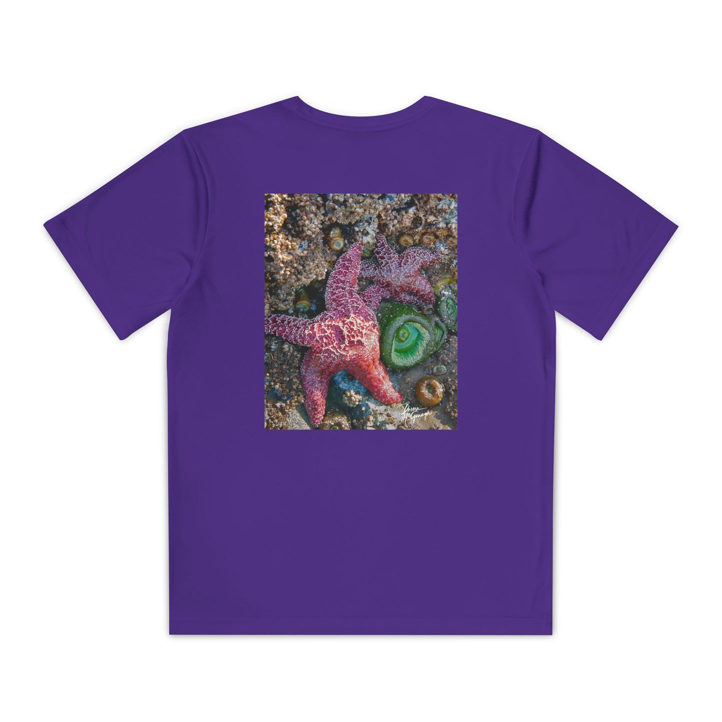 Youth Nature Lover T-Shirt – Ocean Vibes Starfish Design | Perfect for Summer Adventures, Beach Parties, and Eco-Friendly Fun