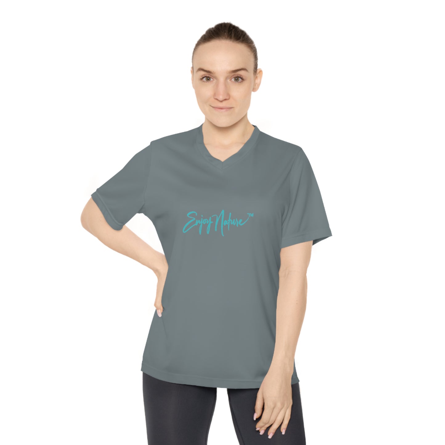 Enjoy Nature V-Neck T-Shirt — Ocean Reef Ladies T Shirt