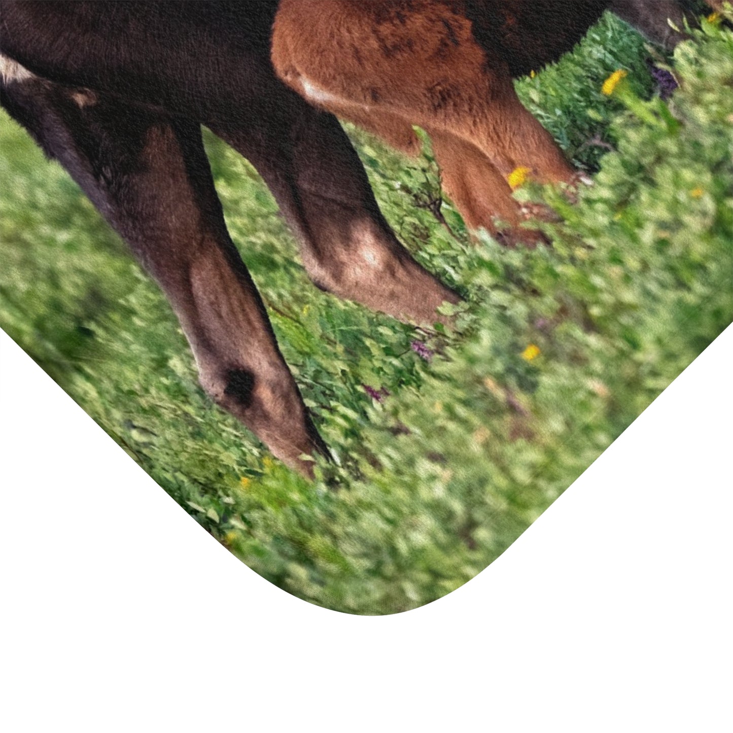 Nature-Inspired Bath Mat with Moose Design, Perfect for Rustic Decor, Bathroom Accessory, Gift for Nature Lovers, Wildlife Theme