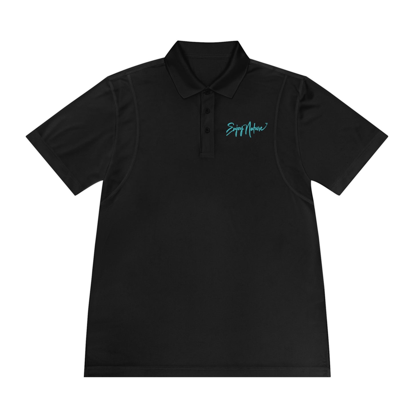 Sea Turtle Sport Polo — Men’s Ocean Wildlife Polo Shirt | Lightweight Performance Polo with Coastal Marine Life Design