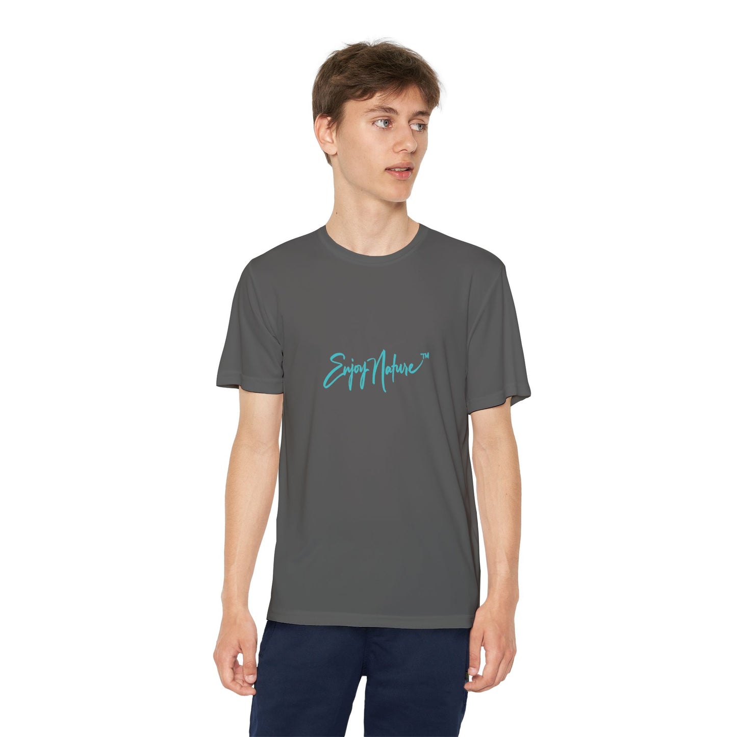 Youth Cheetah Tee — Enjoy Nature™ Fine Art Kids Athletic T-Shirt