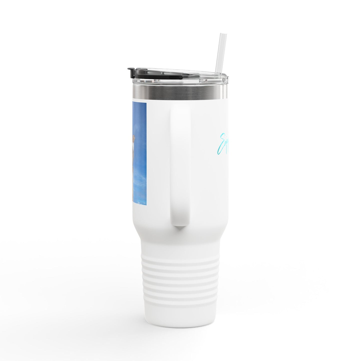 40 oz Adventure Mug: Osprey on the Hunt – Wildlife-Inspired Travel Mug | Insulated Mug