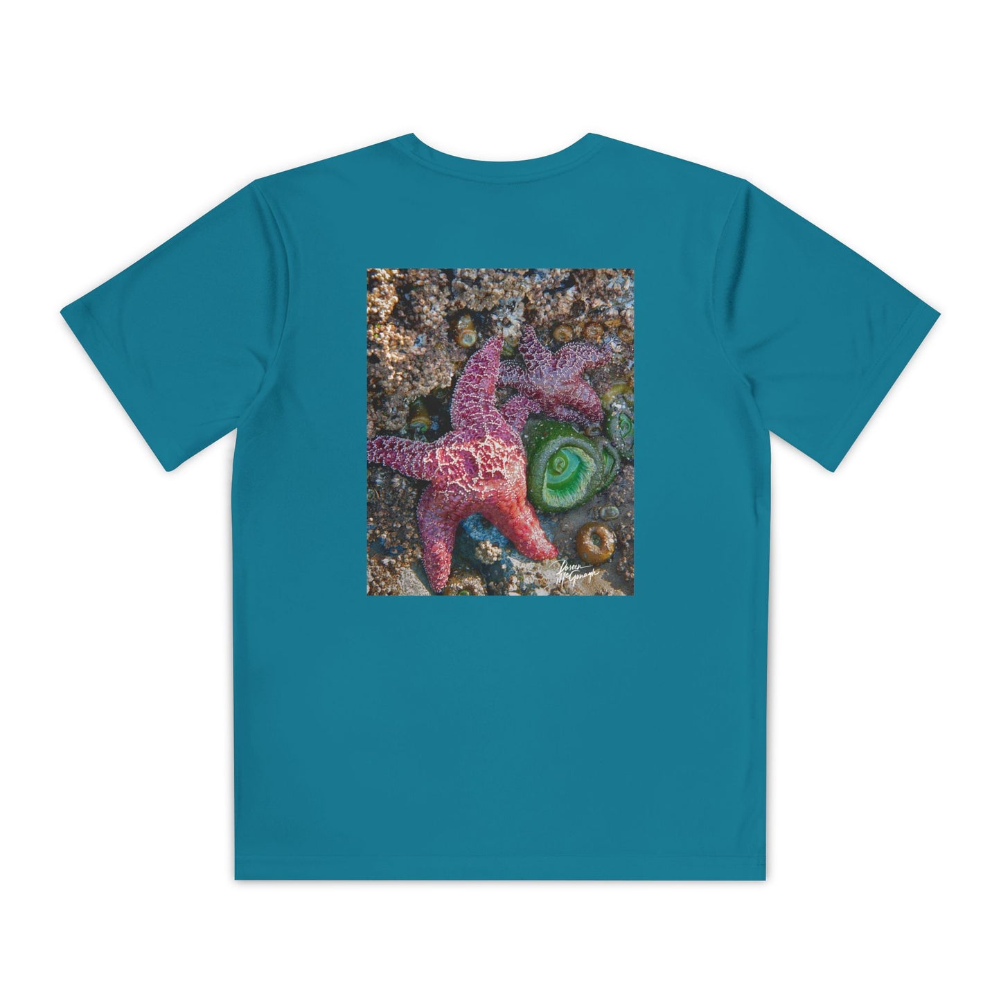Youth Nature Lover T-Shirt – Ocean Vibes Starfish Design | Perfect for Summer Adventures, Beach Parties, and Eco-Friendly Fun