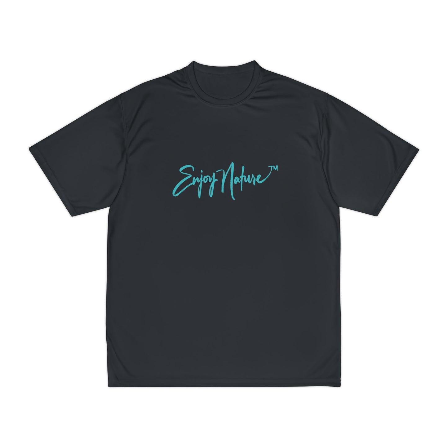 Performance T-Shirt — “Enjoy Nature” Ocean Reef Artwork | Lightweight Active Tee with Coastal-Inspired Design