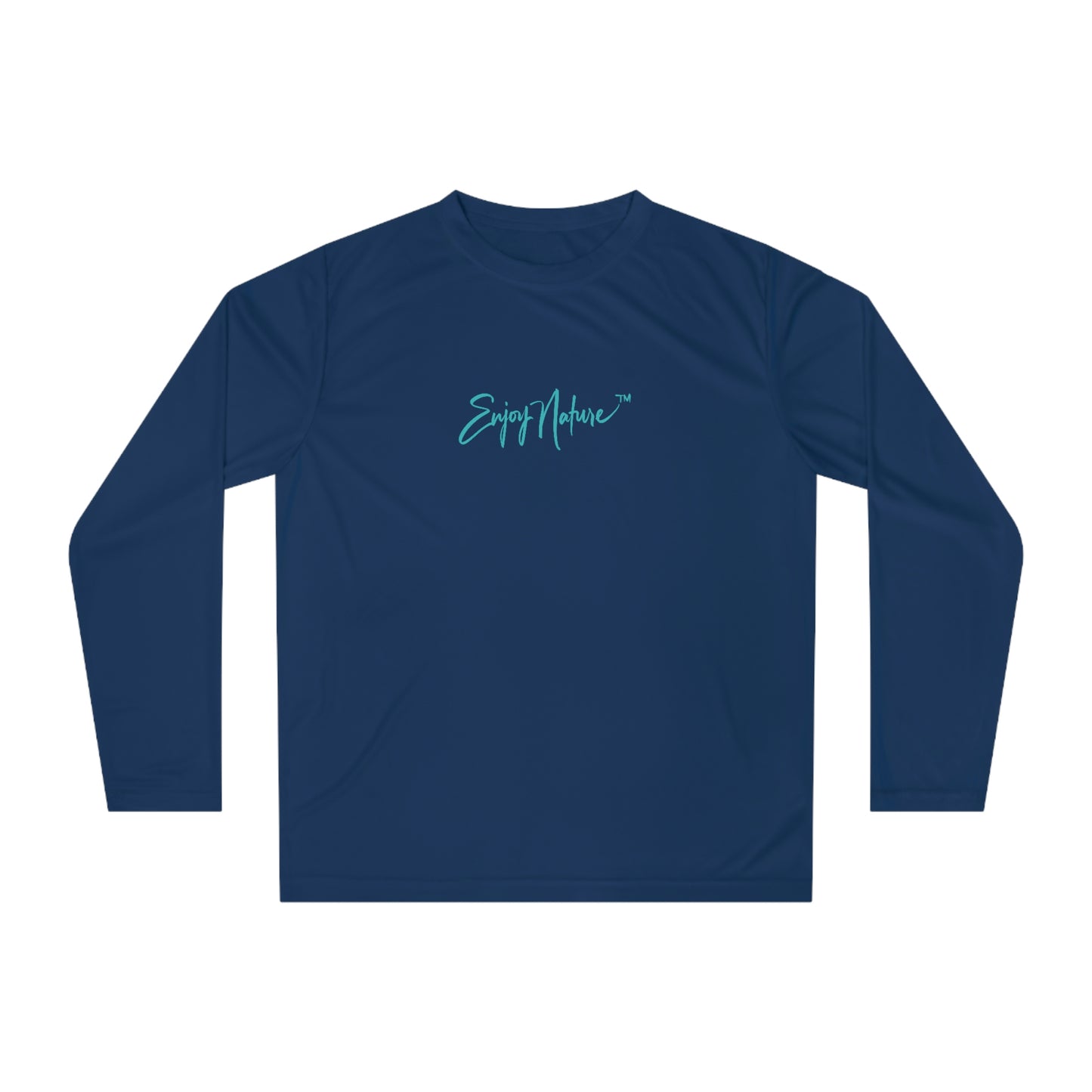 Unisex T-shirt Tri Color Heron in Flight, Long Sleeve Performance shirt