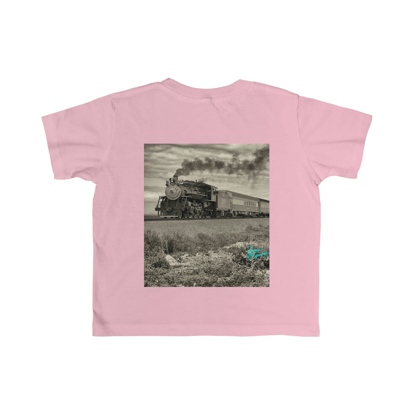 Toddler T shirts Steam Engine 148 Train, t shirts for kids, inspired by nature